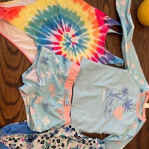 Size 7/8 girls bathing suits